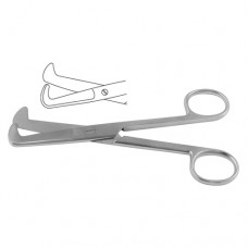 Schuhmacher Umbilical Cord Scissor Stainless Steel, 16 cm - 6 1/4"